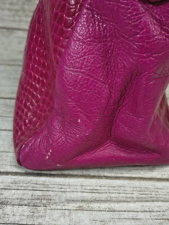 Samantha Thavasa Pink Crocodile Print Handbag - Picture 9 of 12